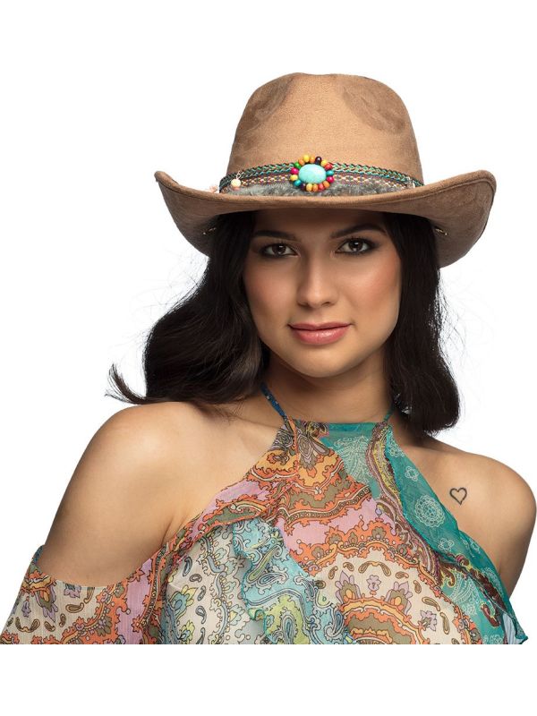 Coachella Cowboyhoed Bruin