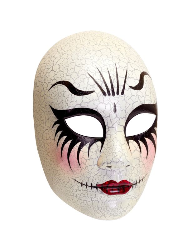 Commedia Dell'arte Gebarsten Dame Masker