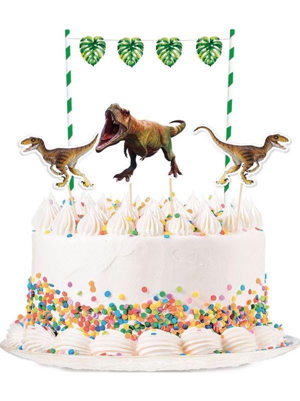 Complete T-Rex Taartdecoratie Kit