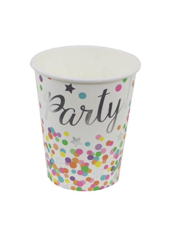 Confetti Party Wegwerp Bekers