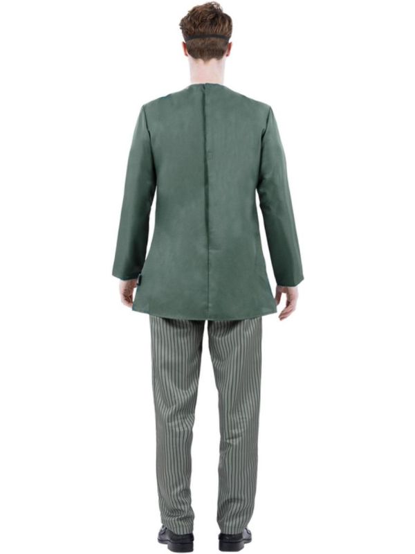 Corpse Bride Victor Van Dort Groom Heren Kostuum Groen