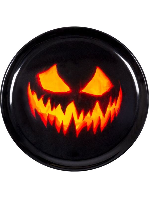 Creepy Pumpkin Halloween Thema Dienblad