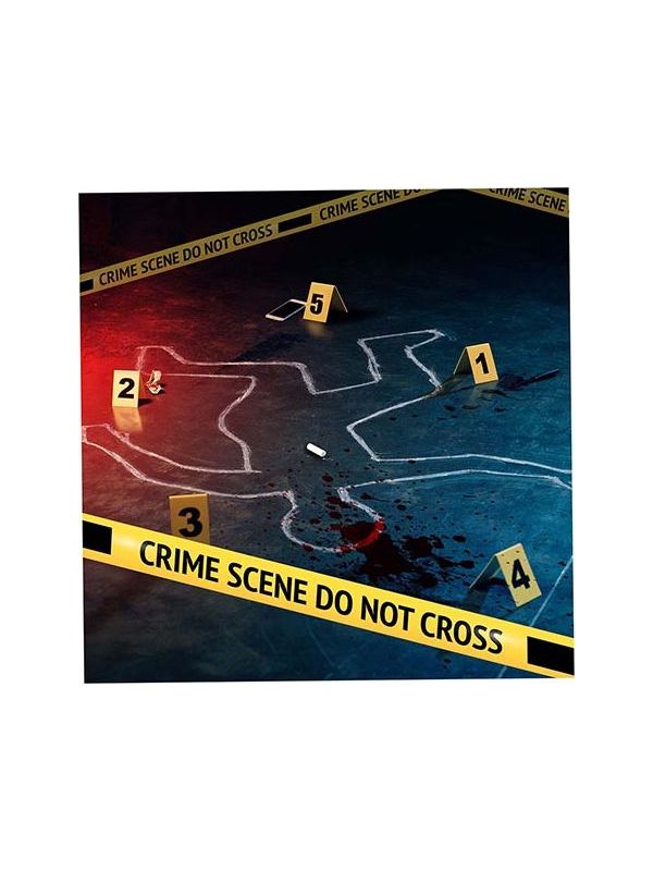 Crime Scene set Halloween