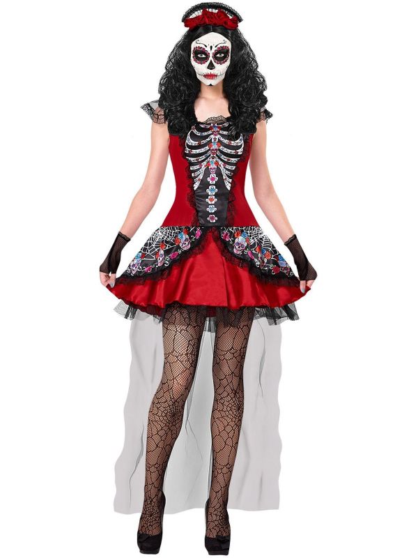 Dag Van De Doden Kostuum Dames