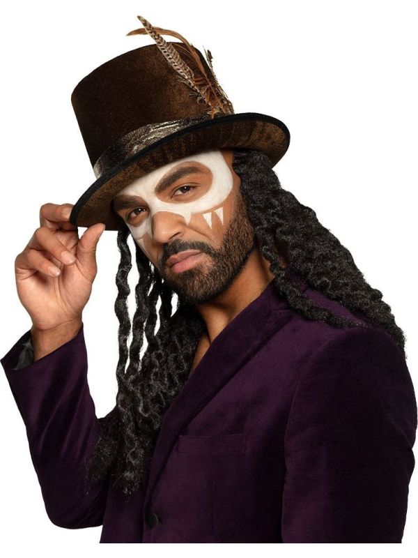 Damballah Voodoo Sjamaan Hoed