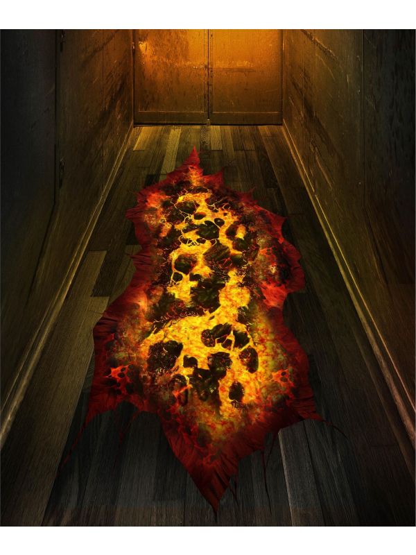 De Vloer Is Lava Vloersticker