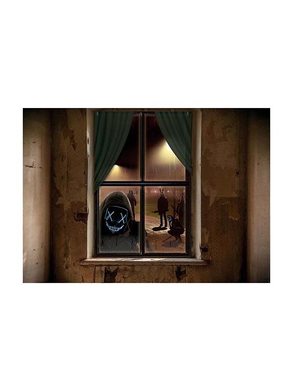 Death Day Purge Halloween Raam Decoratie