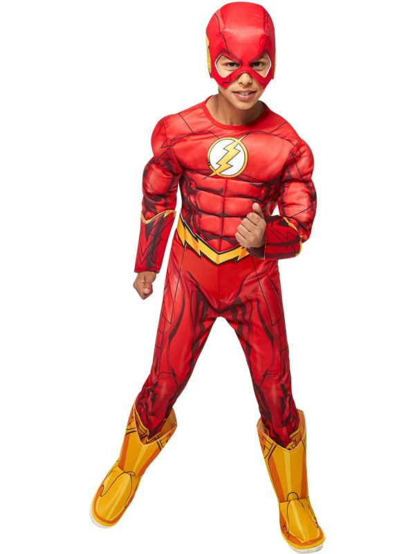 Deluxe Flash Kostuum Jongens WB DC Comics