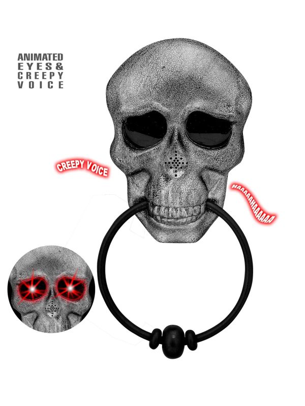 Deurklopper Schedel Halloween