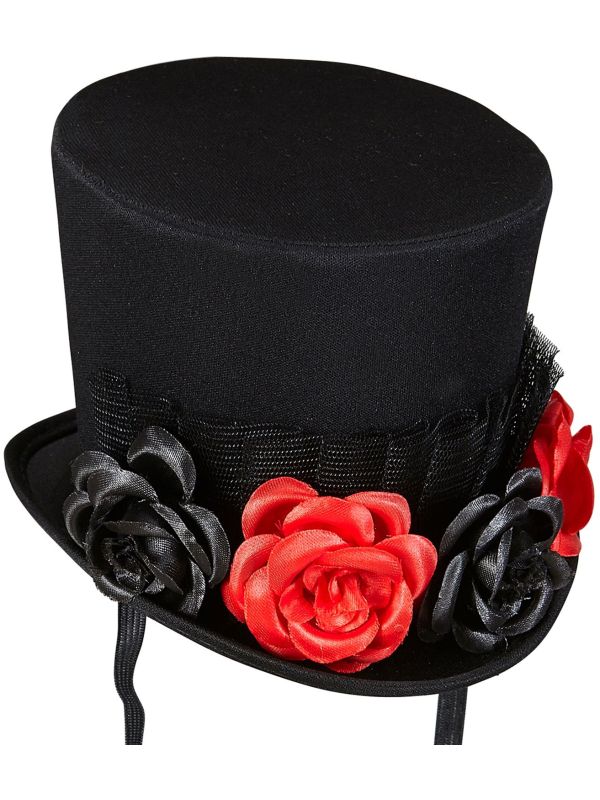 Dia De Los Muertos Mini Hoge Hoed