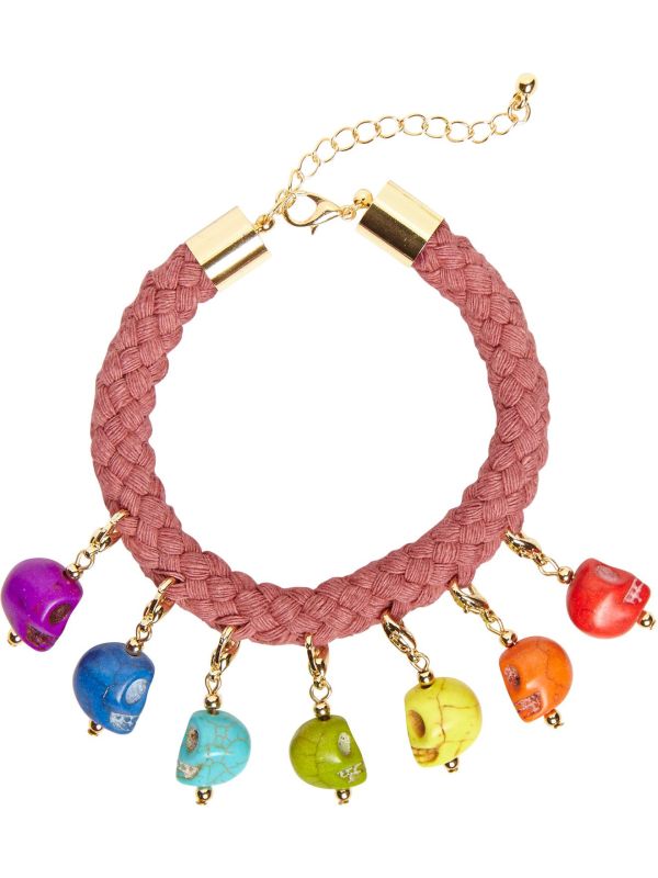 Dia De Los Muertos Skeletten Armband