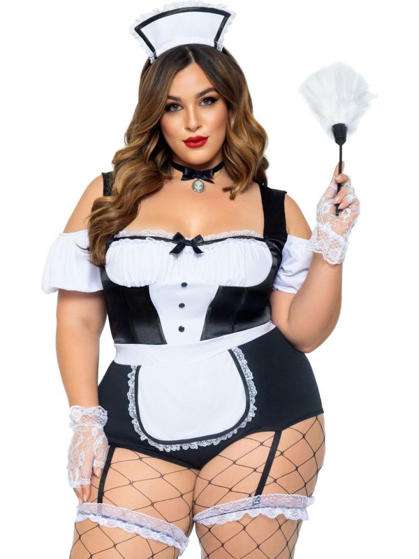 Dienstmeisje Kostuum Plussize