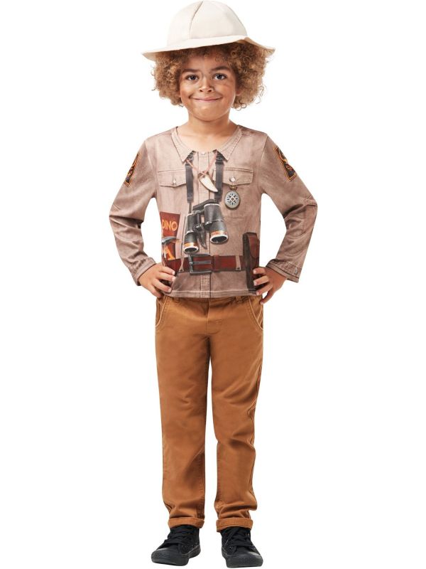 Dino Ontdekker Shirt Jongens