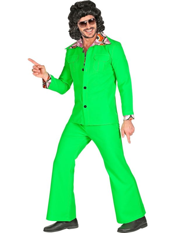 Disco 70's Maatpak Groen