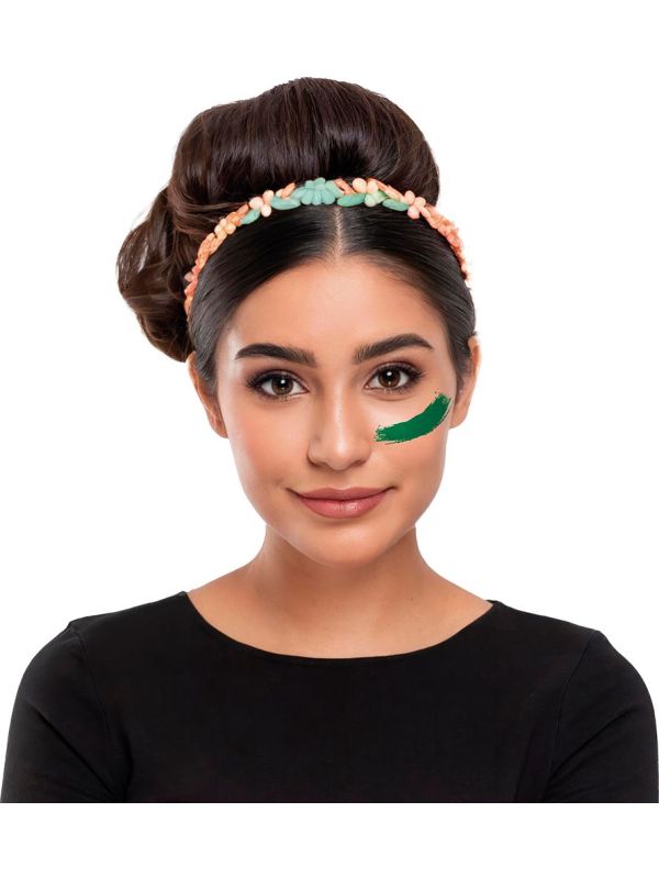 Donkergroene Creme Schmink