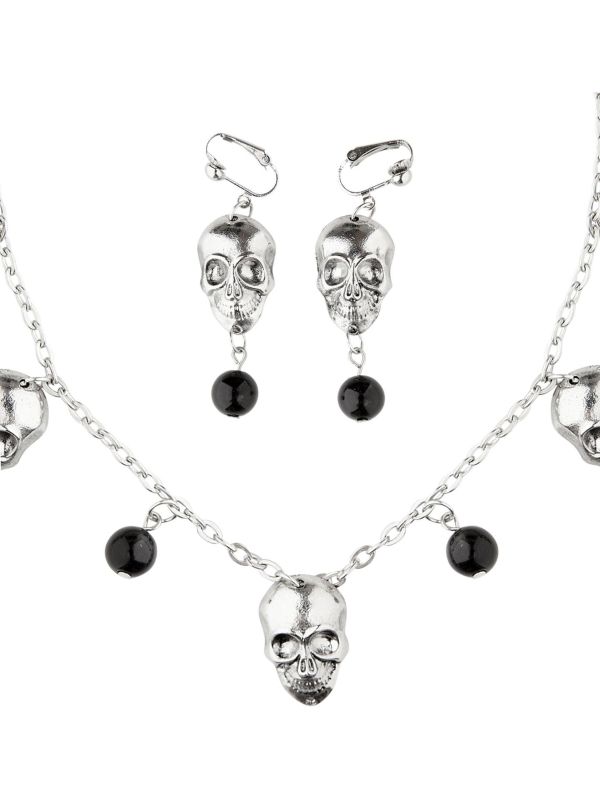 Doodshoofd Sieraden Set