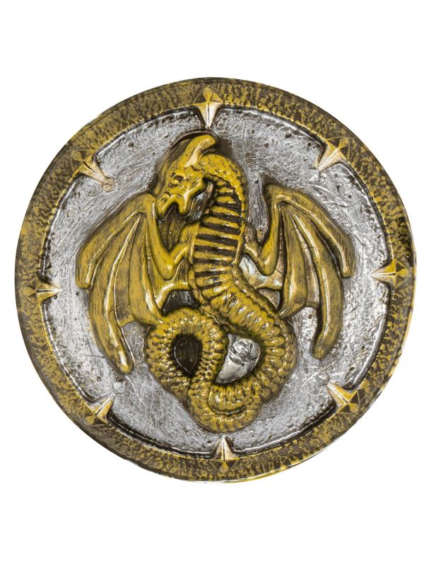 Draken Ridder Schild met Handgrepen