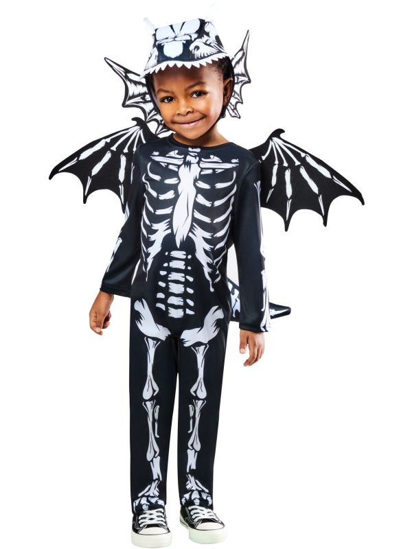 Draken Skelet Kostuum Kind