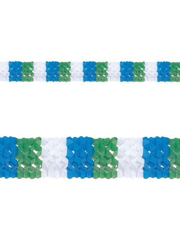 Driekleurige Papieren Guirlande