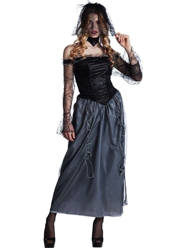 Duistere Arachne Heksen Kostuum