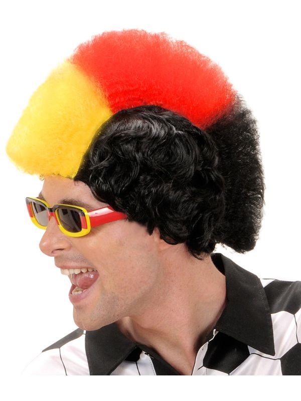 Duitsland Hanenkam Pruik