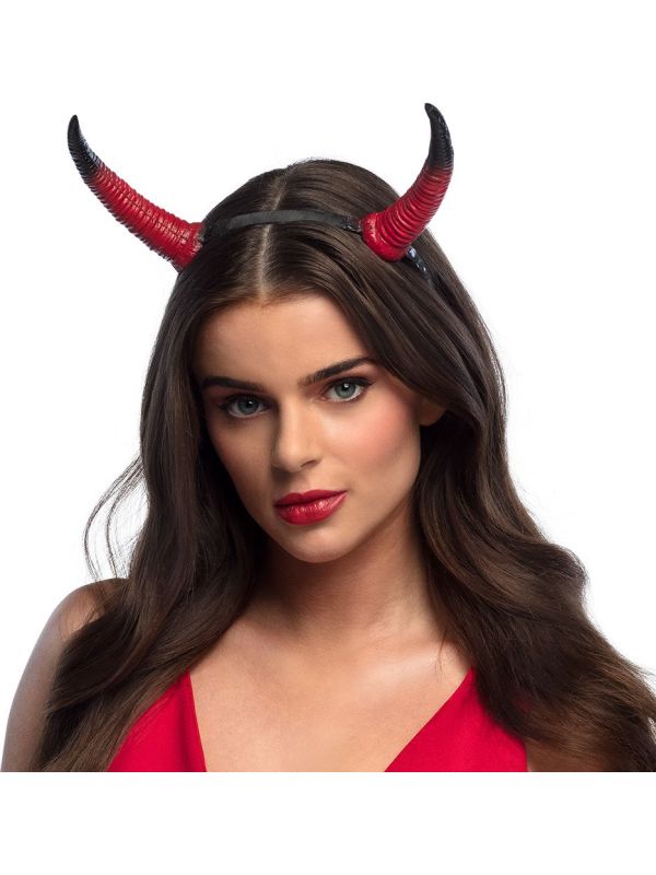 Duivelse Diadeem met Schuim Hoorns
