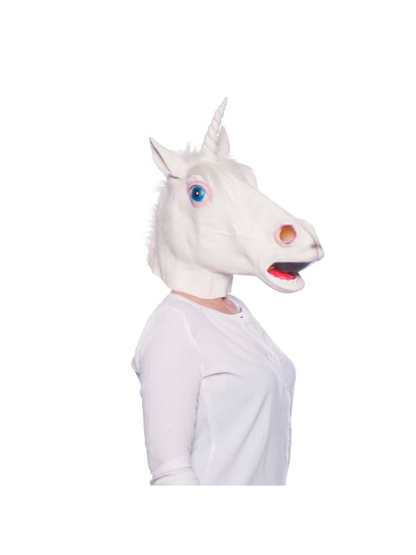 Eenhoorn Masker Latex