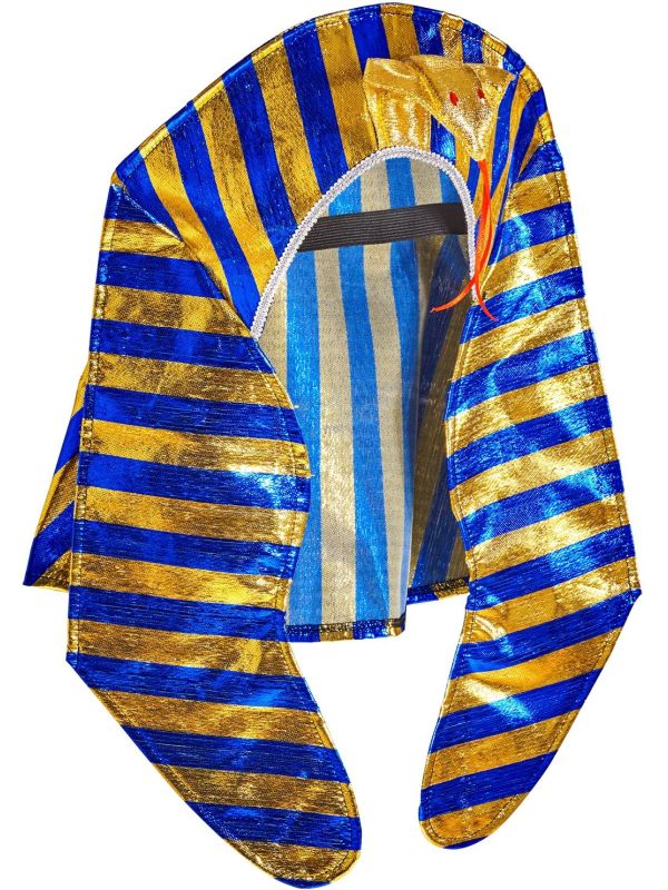 Egyptische Farao Hoofddeksel