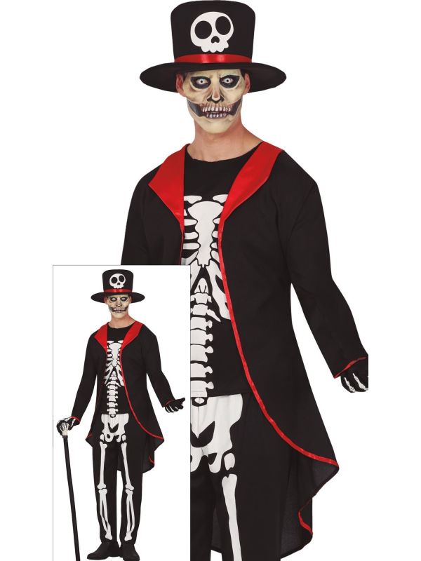 Elegante Skelet Outfit Heren