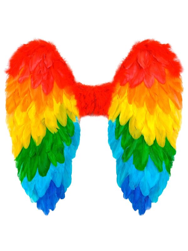 Engelenvleugels Regenboog Veren Dames Heren