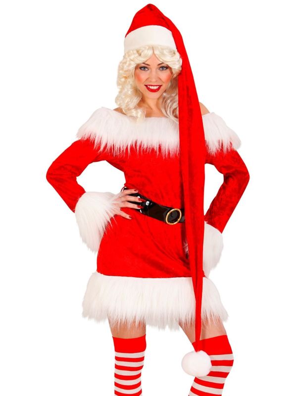 Extra Lange Kerstman Muts