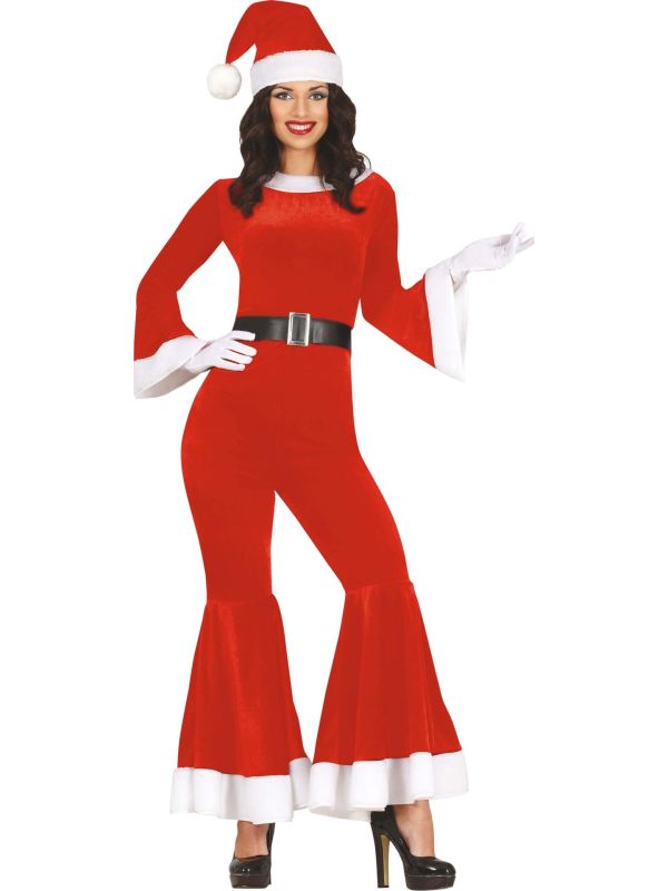 Fancy Kerstvrouw Jumpsuit Dames