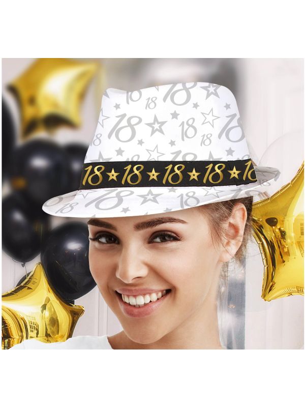Fedora Wit 18e Verjaardag