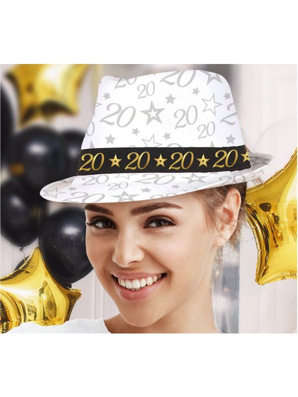 Fedora Wit 20e Verjaardag