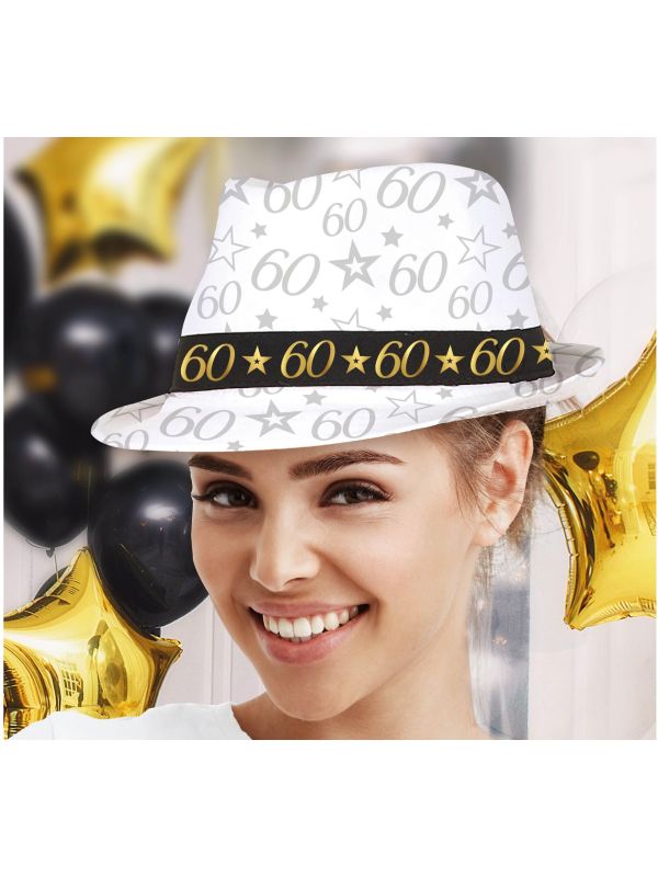 Fedora Wit 60e Verjaardag