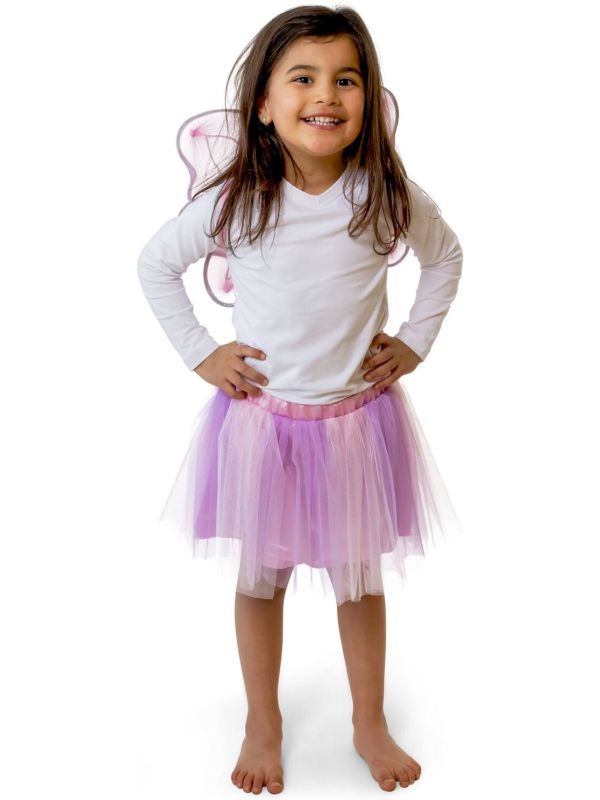 Feeënrok met Vleugels Meisjes Paars