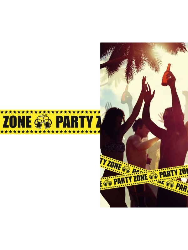 Feest Afzetlint 'Party Zone' 6M