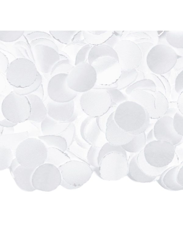 Feest Confetti 100 Gram Wit