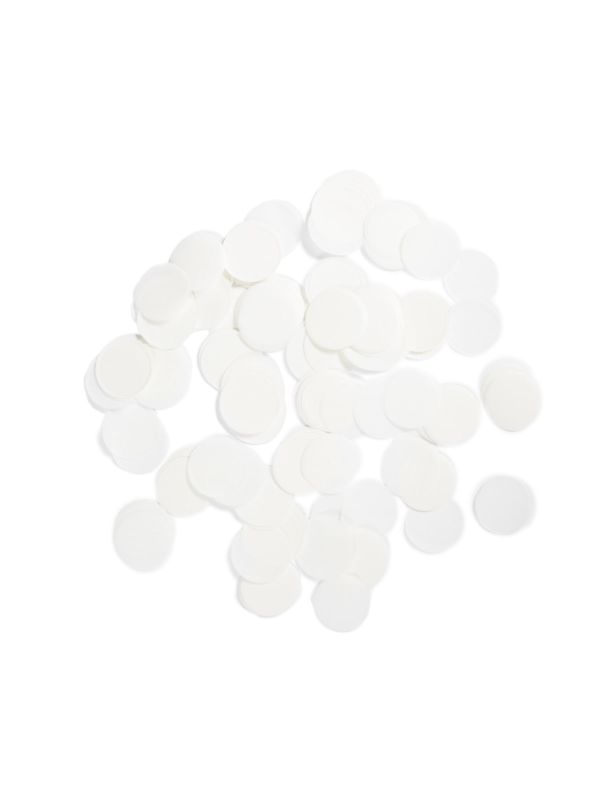Feest Confetti Groot 14 Gram Wit