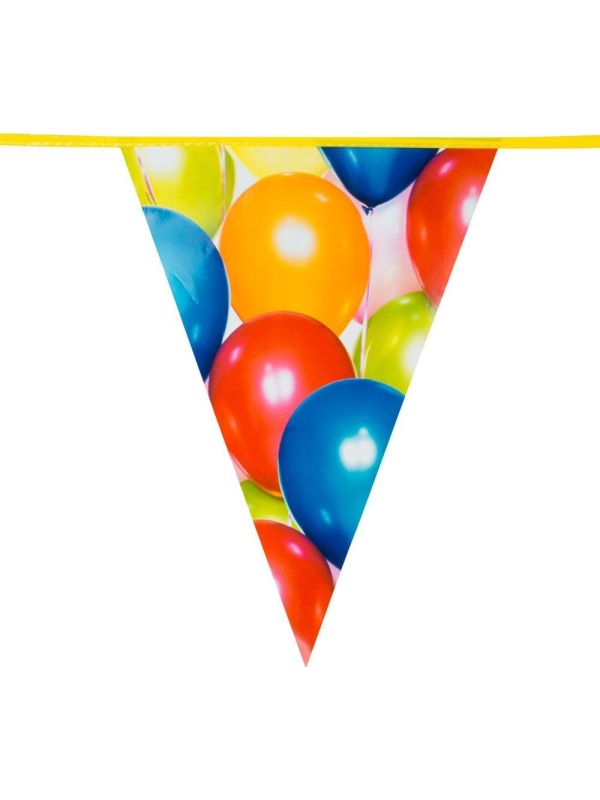 Feestelijke Ballonnen Vlaggenlijn
