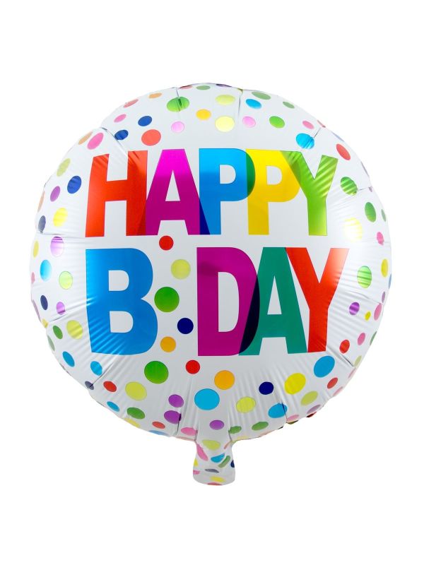 Feestelijke Verjaardag Folieballon 45cm