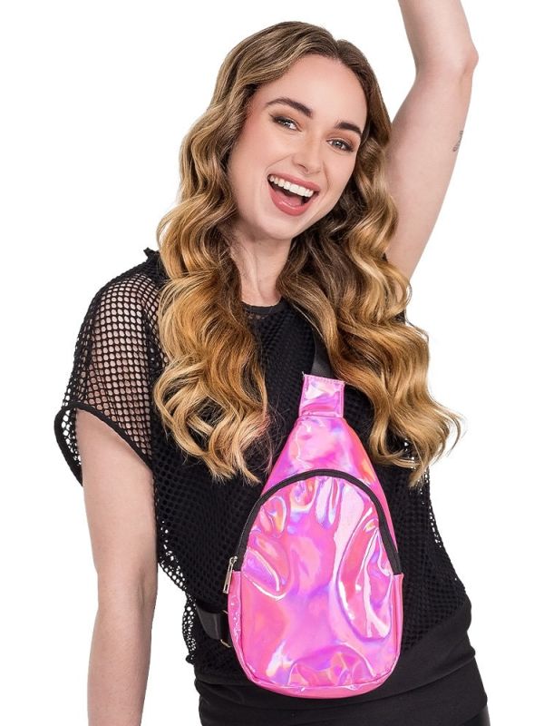 Festival Crossbody Tas Roze