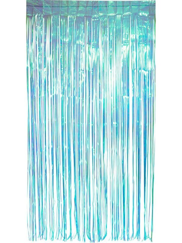 Folie Gordijn Lichtblauw