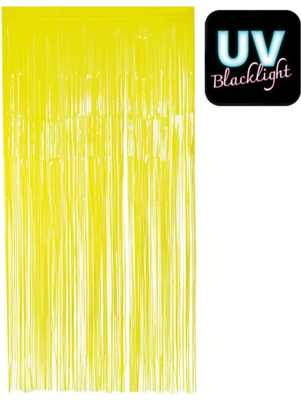 Folie Gordijn Neon Geel