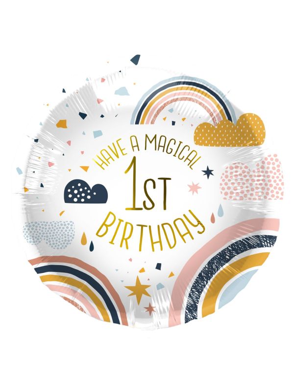 Folieballon 1St Birthday