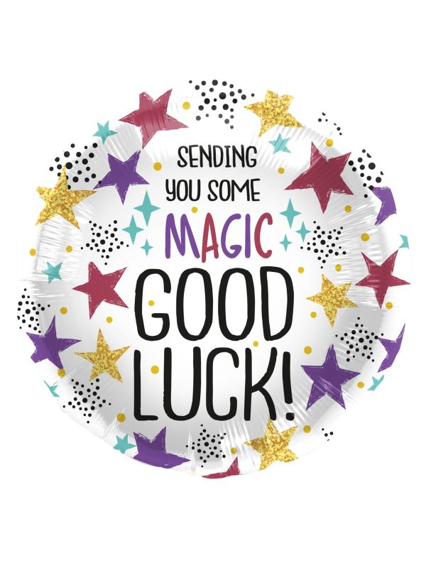 Folieballon Good Luck