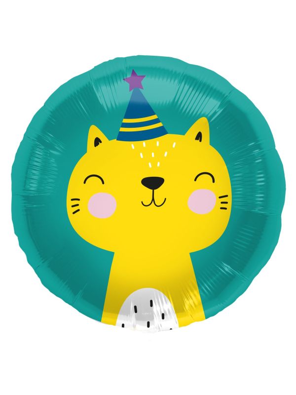 Folieballon met Kat