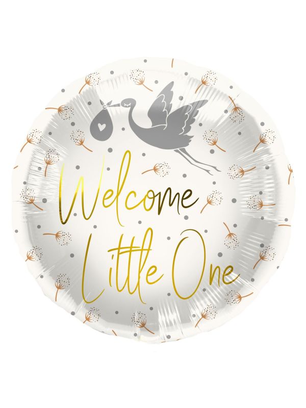 Folieballon Ooievaar Baby