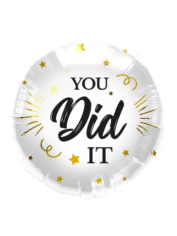 Folieballon You Did It