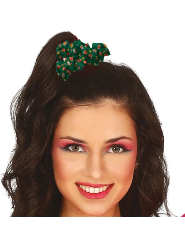 Foute Kerst Scrunchie Groen